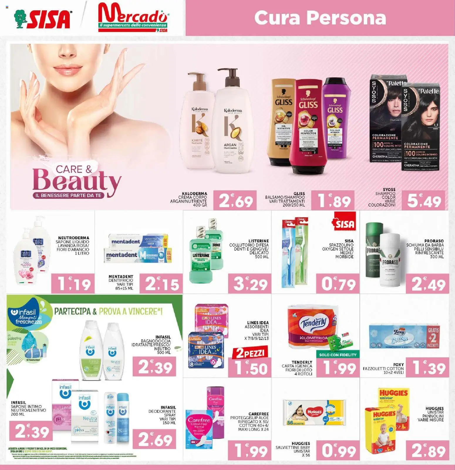 Volantino SISA del 29/10/2026 | Pagina: 18 | Prodotti: Crema, Schiuma da barba, Sapone, Loto