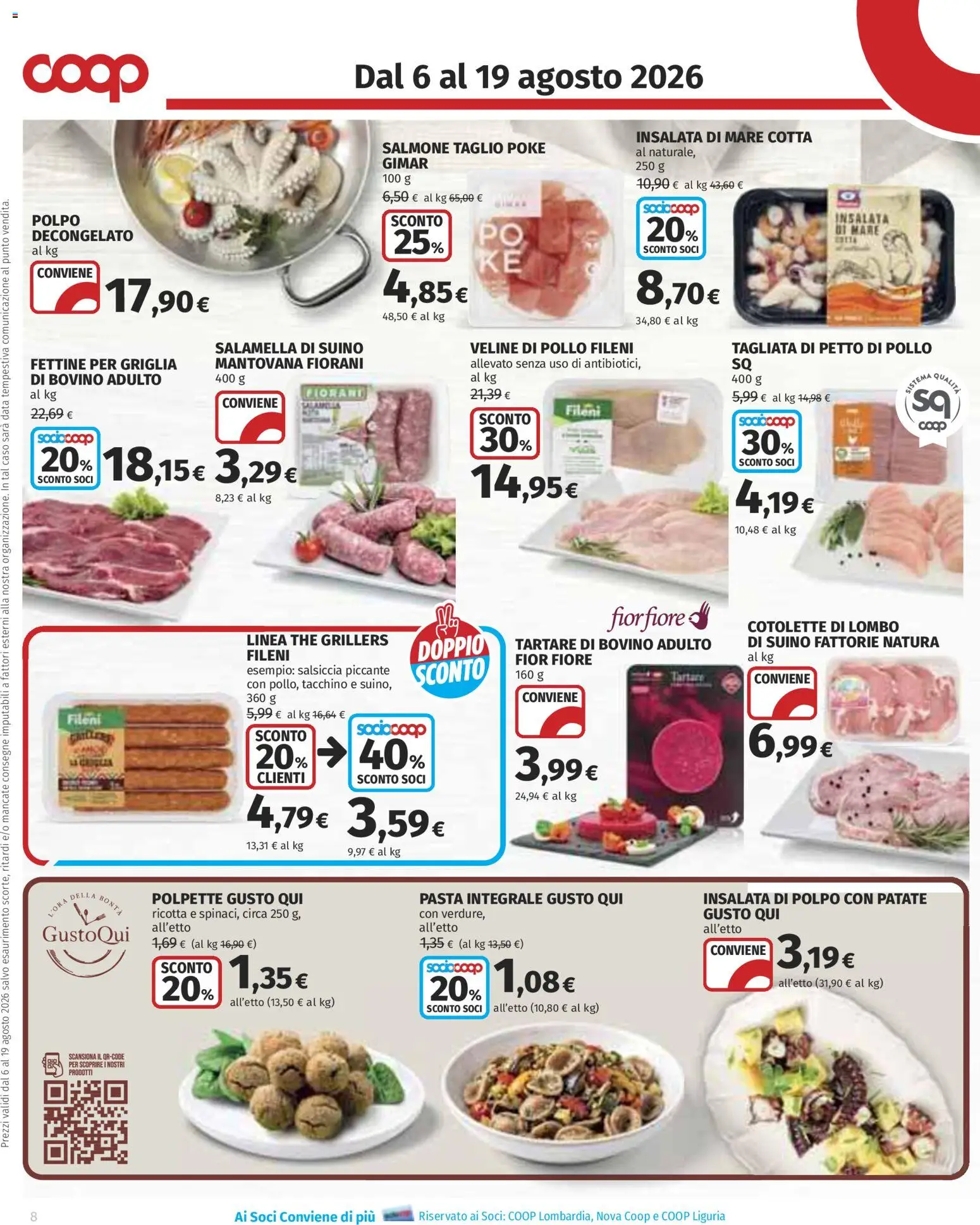 Volantino COOP del 06/08/2026 | Pagina: 8