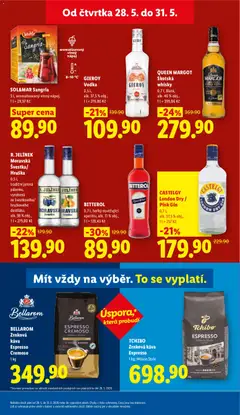 Náhled letáku GIEROY Vodka, 0,5 l, alk. 37,5 % obj. od 28.05.2026 | Strana: 25