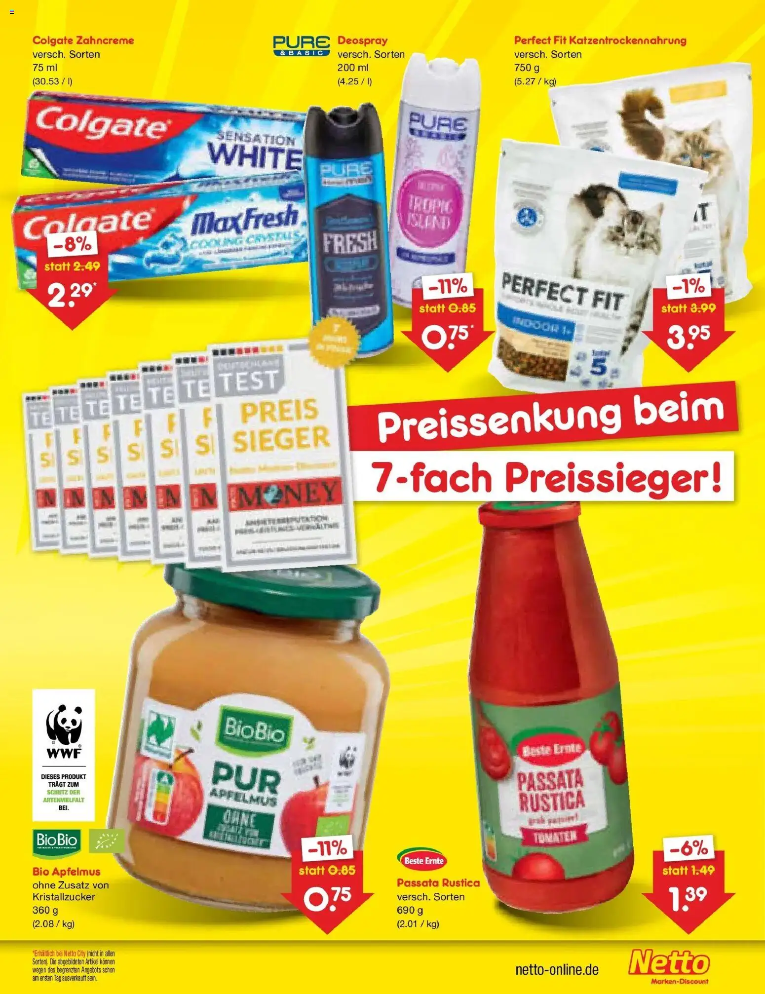 Netto Marken-Discount Prospekt Augustusburg – gültig ab 14.06.2026 | Seite: 7 | Produkte: Tomaten, Deospray
