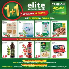 Anteprima del volantino Elite Supermercati volantino valido a partire dal 19.06.2026