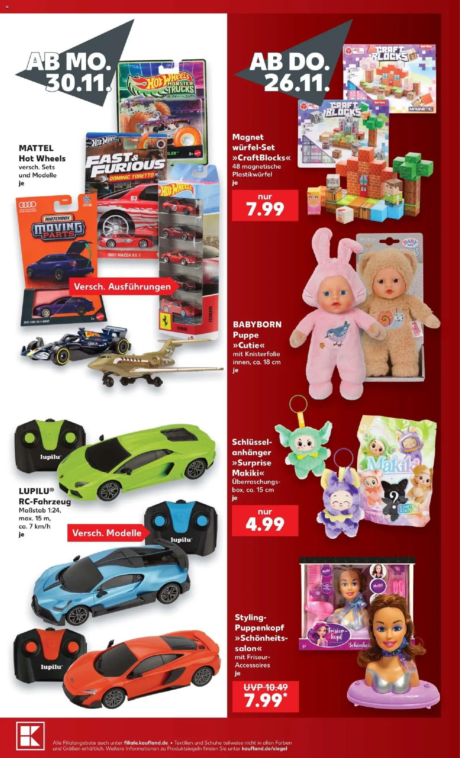 Kaufland Prospekt – gültig ab 12.10.2026 | Seite: 29 | Produkte: Puppe