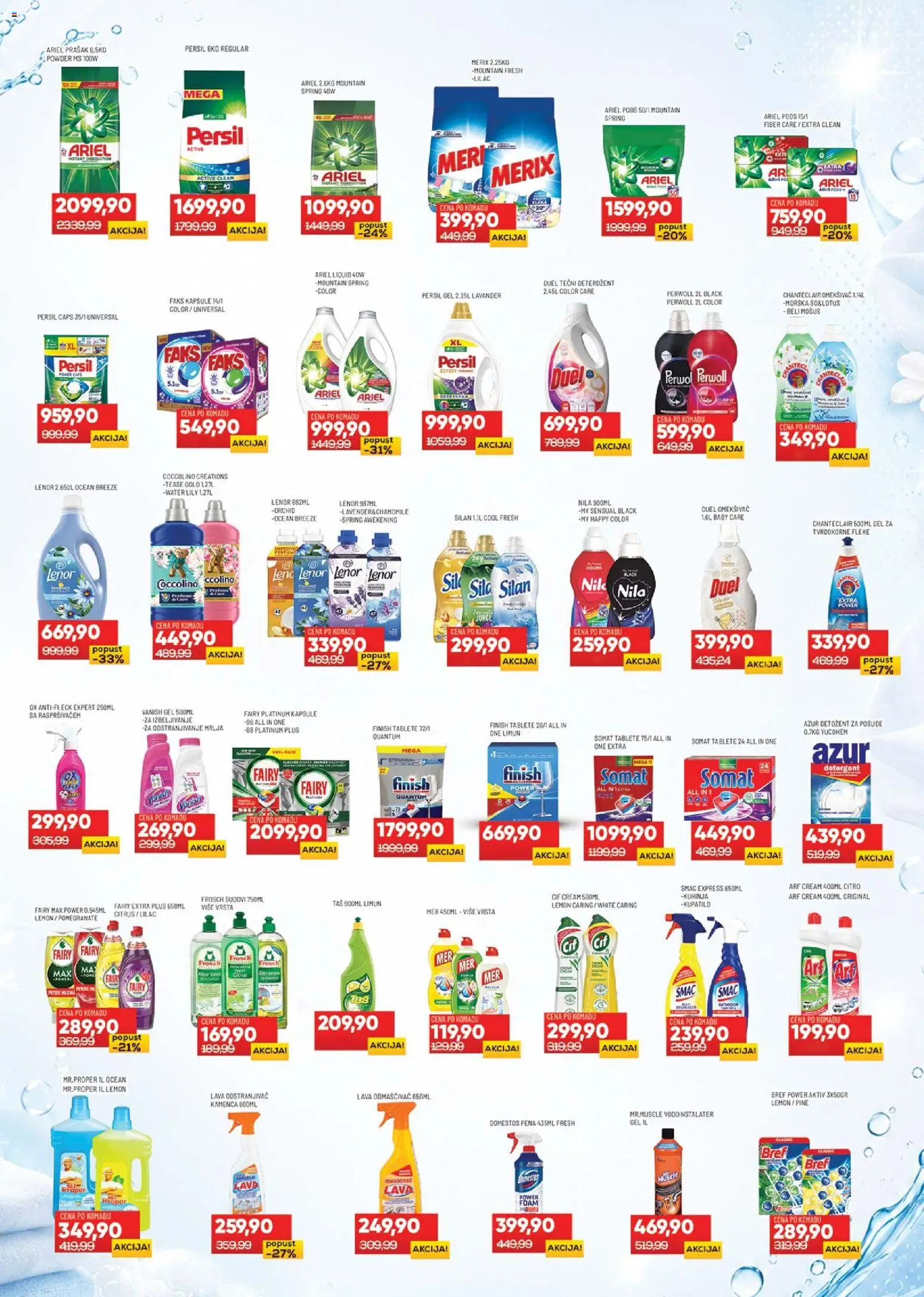 Medius katalog - važi od 19.05.2026 | Strana: 17 | Proizvode: Lenor, Finish, Limun, Persil