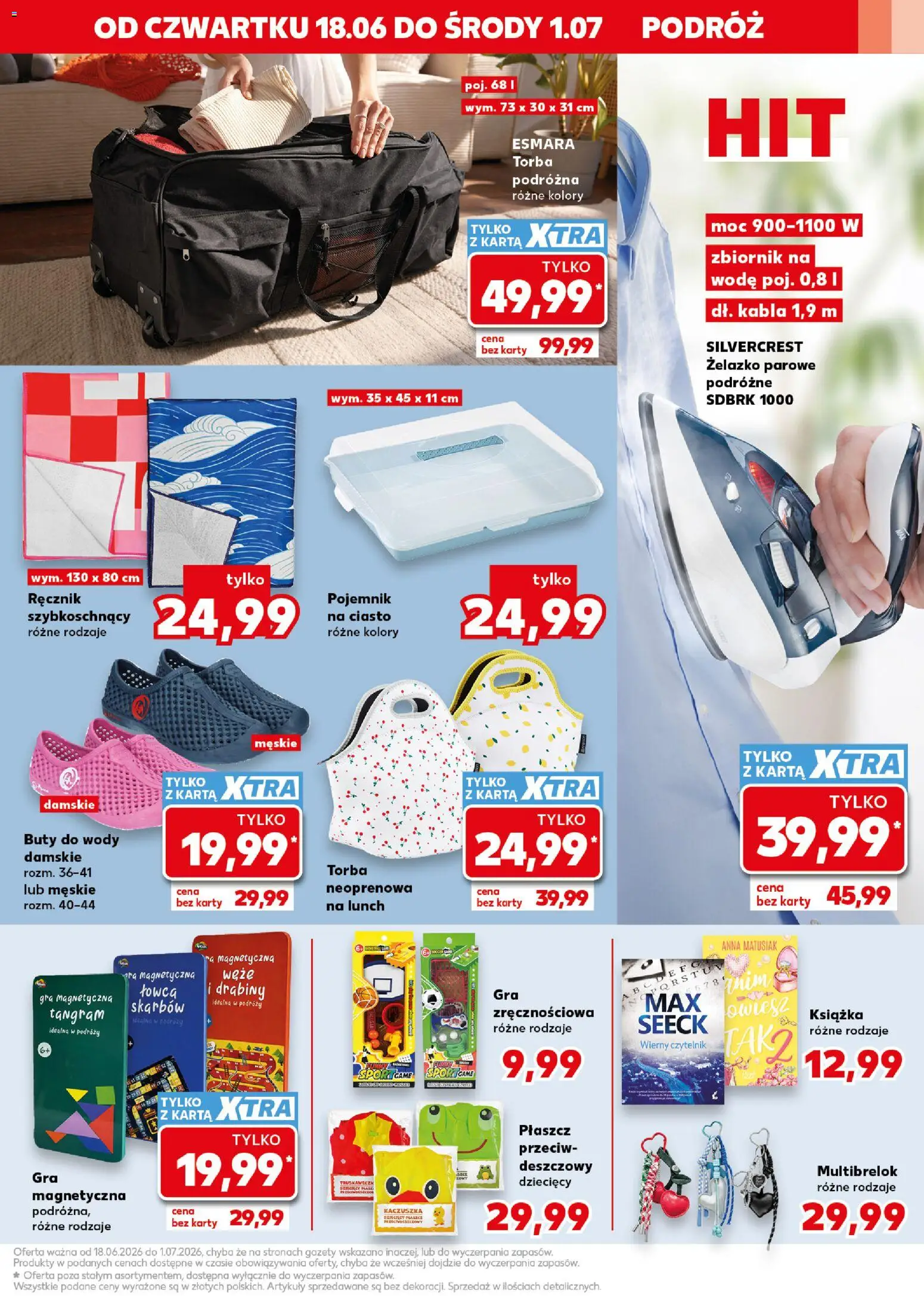 Kaufland Polsko leták - Złap okazje od 18.06.2026 | Strana: 13 | Produkty: Lunch, Karty