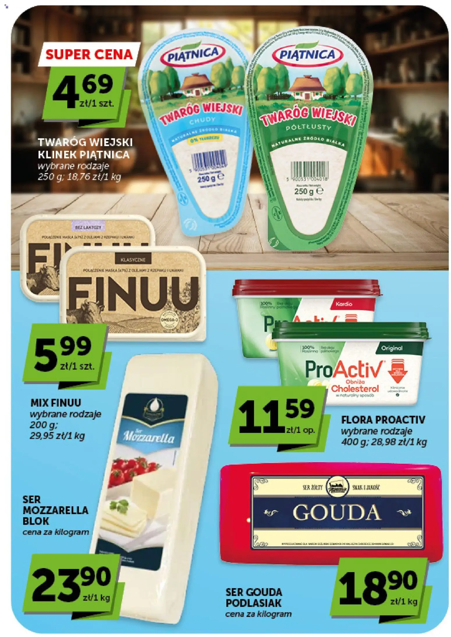 Euro Sklep gazetka od 09.07.2026 | Strona: 27 | Produkty: Ser, Mozzarella, Twaróg, Ser gouda