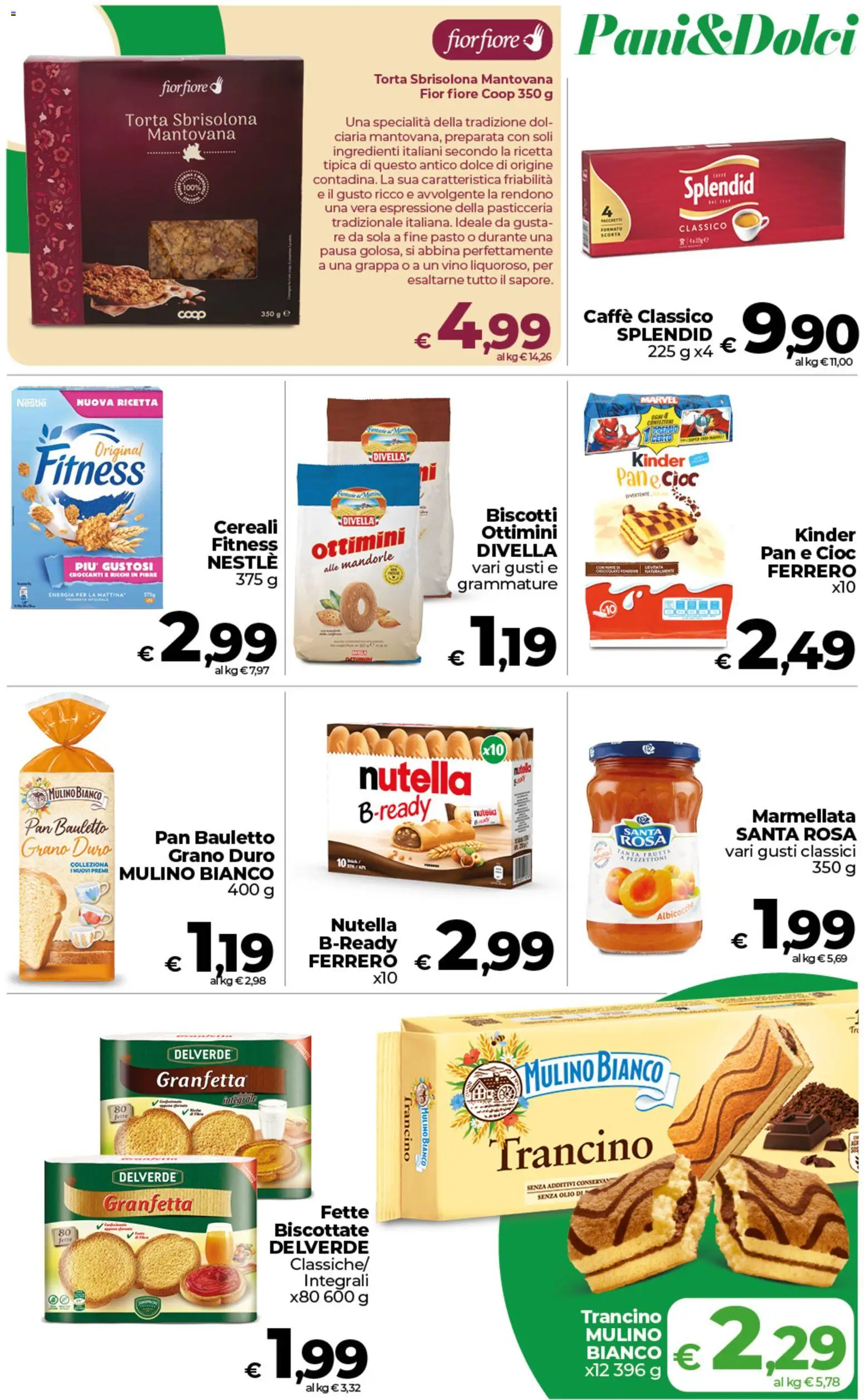 Volantino COOP del 02/10/2026 | Pagina: 13 | Prodotti: Divella, Biscotti, Vino, Marmellata