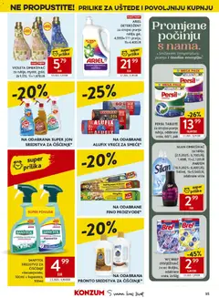 Konzum HR akciós újság - amely érvényes a következő dátumtól: 2026.09.30. | Oldal: 35