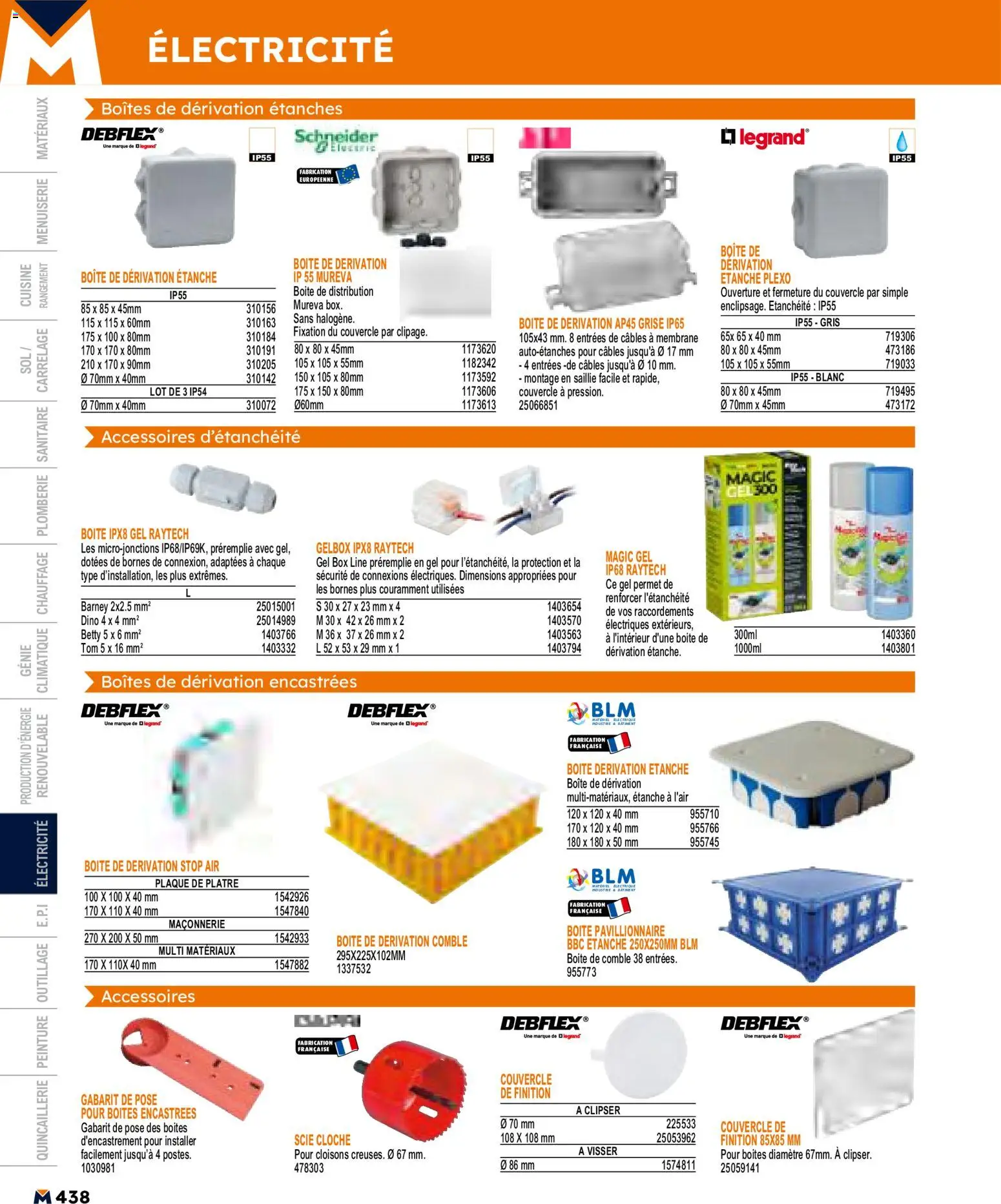 {H1} | Page: 438 | Produits: Cloche, Plâtre
