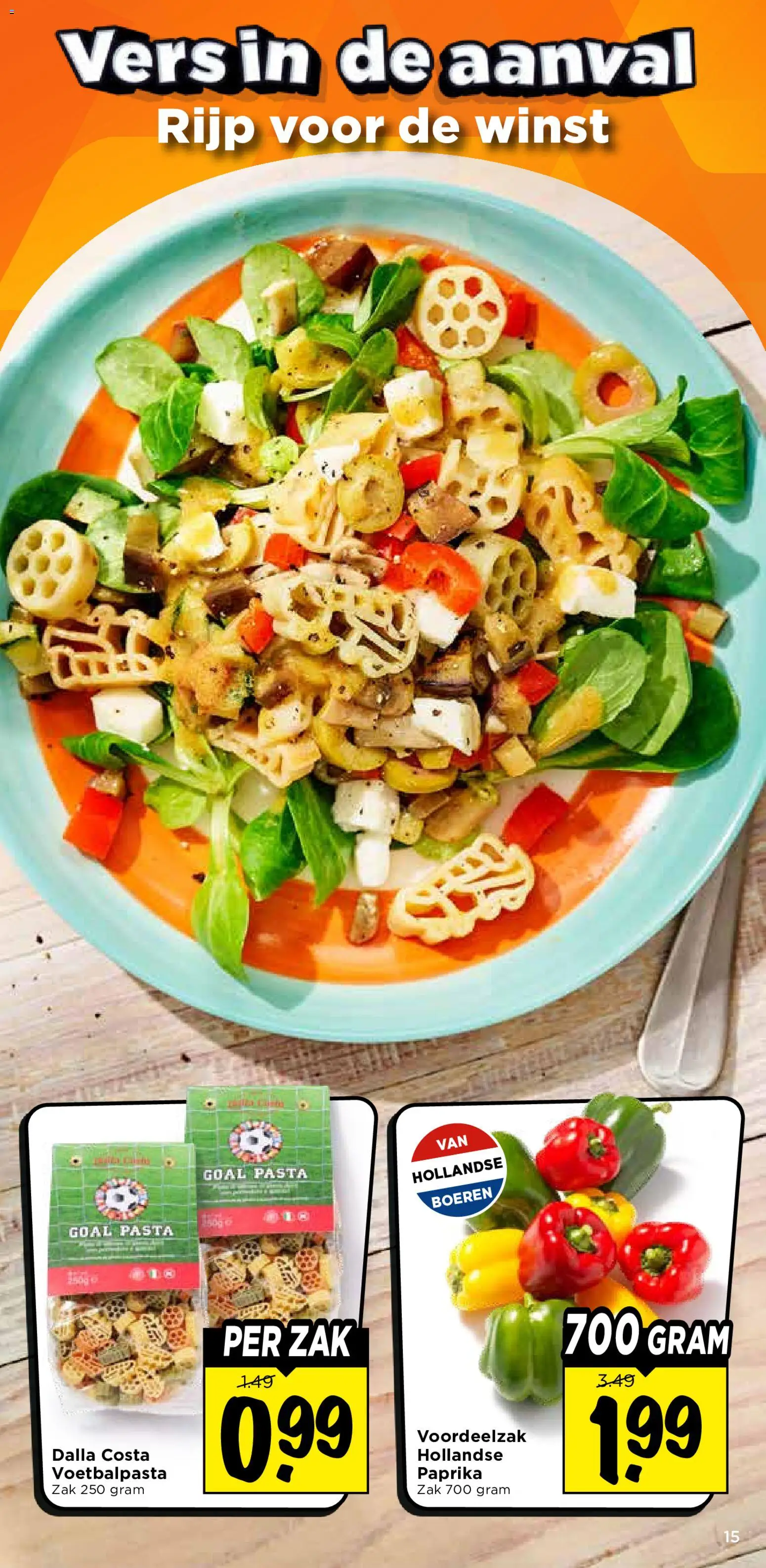 {H1} | Pagina: 22 | Producten: Pasta, Zak, Kész piskótalap