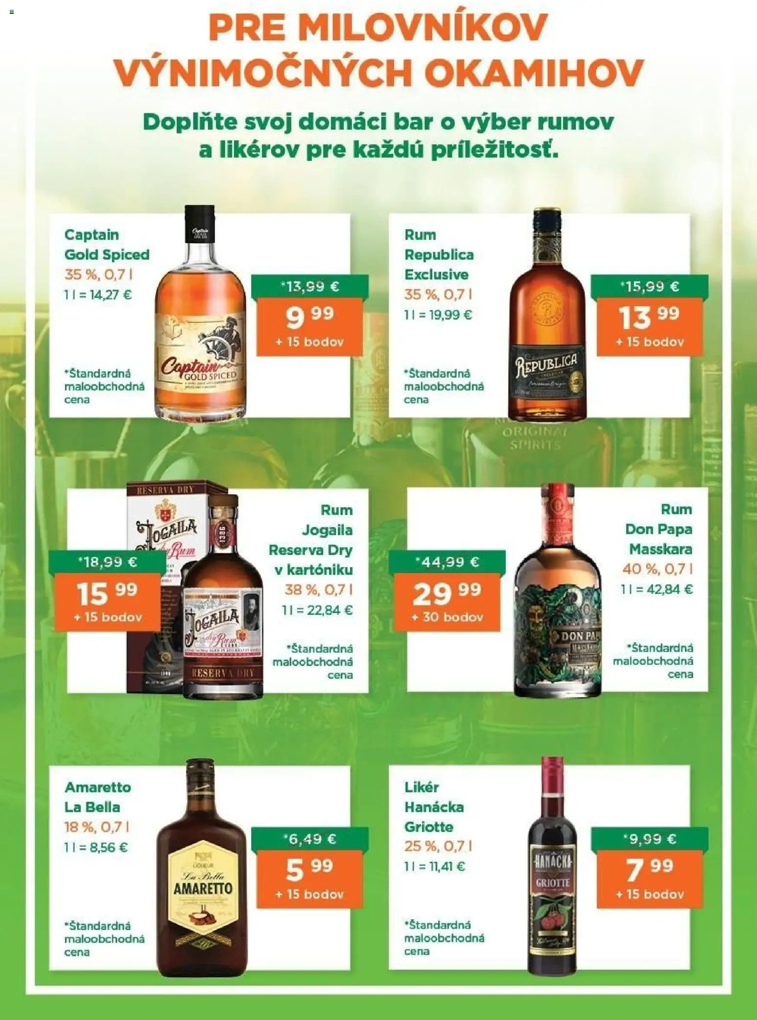 Nové 1day akcie – leták je platný od 01.08.2026 | Strana: 3 | Produkty: Republica, Don Papa