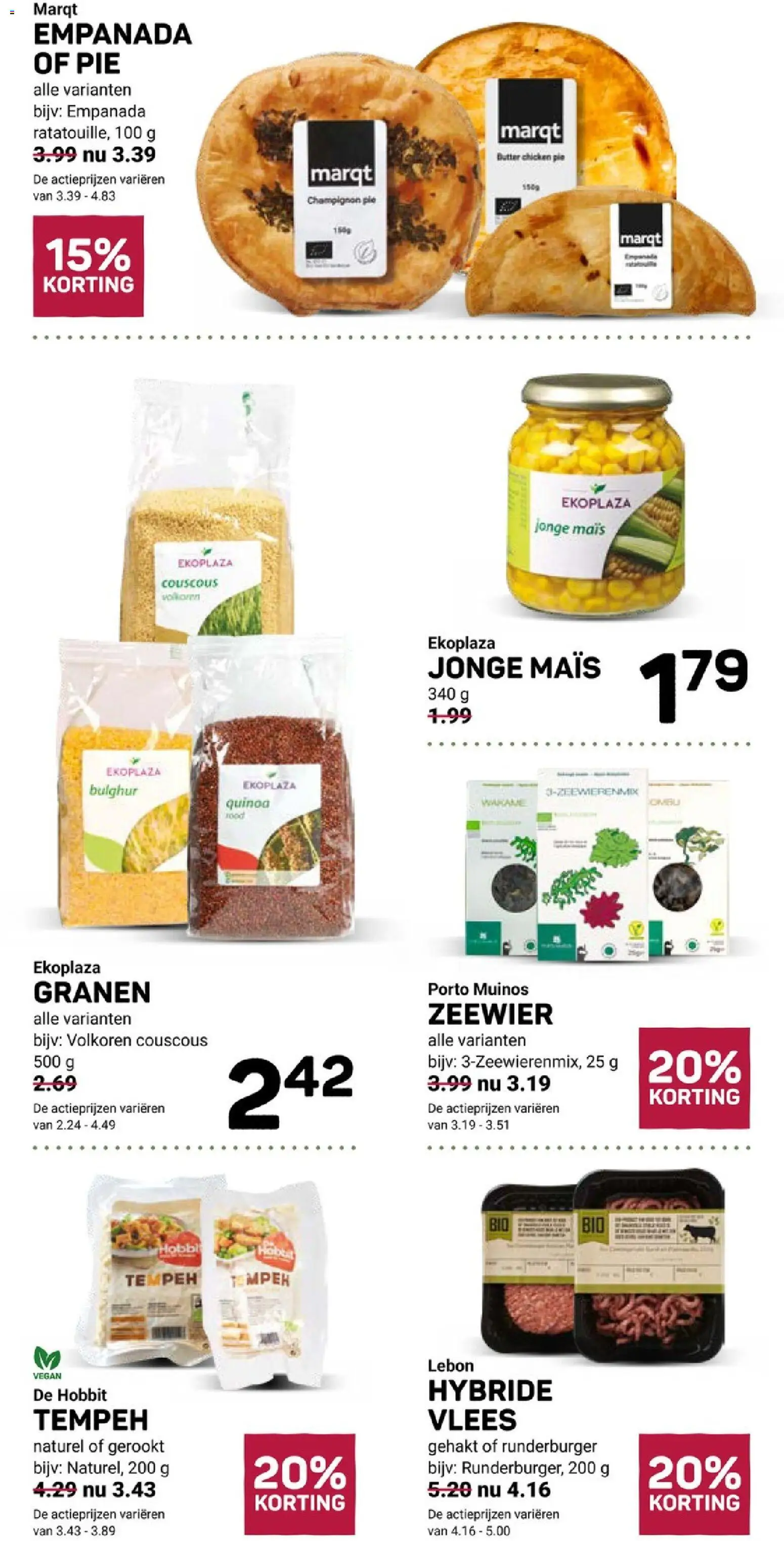 {H1} | Pagina: 12 | Producten: Kisperec, Granen, Gehakt, Quinoa