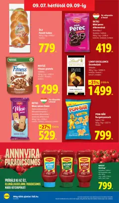 DETKI Mese mézes linzer, Tejbevonómasszával /, étbevonómasszával /, mandulás étbevonóval /, narancsos étbevonóval, 180 g; 1 kg = 2 939 Ft - amely érvényes a következő dátumtól: 2026.09.03. | Oldal: 60