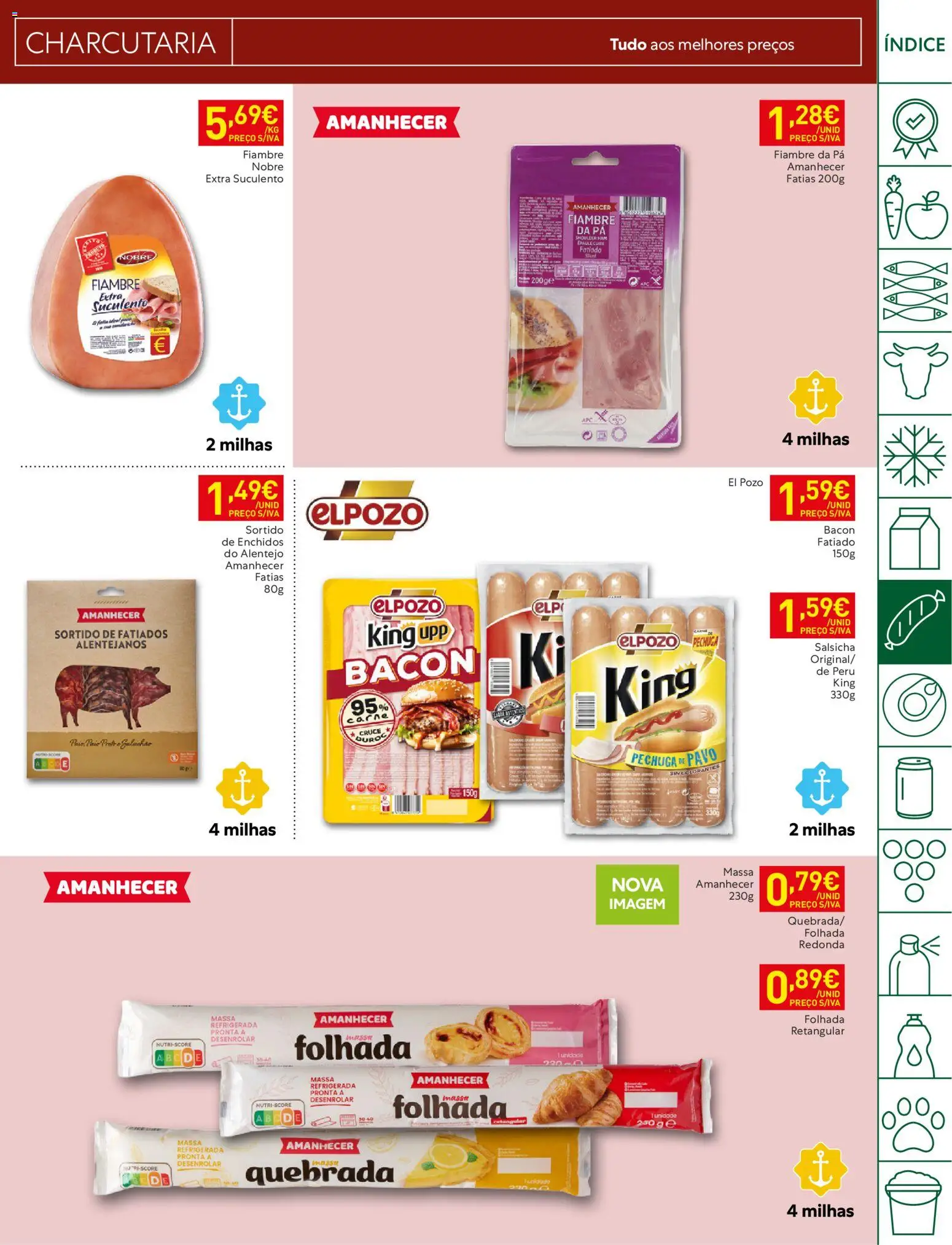 Recheio folheto Madeira │ válido de 13/10/2026 | Página: 13 | Produtos: Bacon, Peru, Carne, Pá