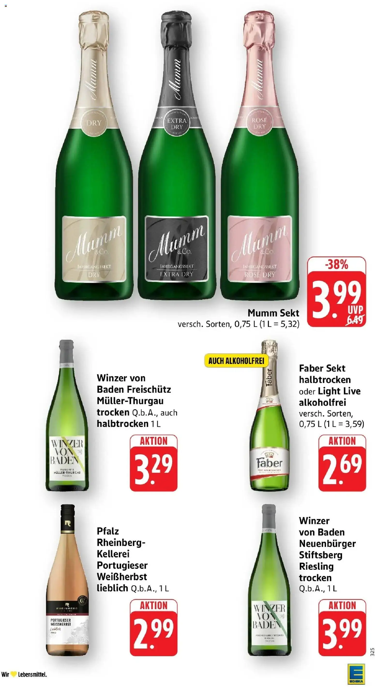 Edeka Prospekt Walldorf – gültig ab 27.07.2026 | Seite: 32 | Produkte: Mumm sekt, Sekt