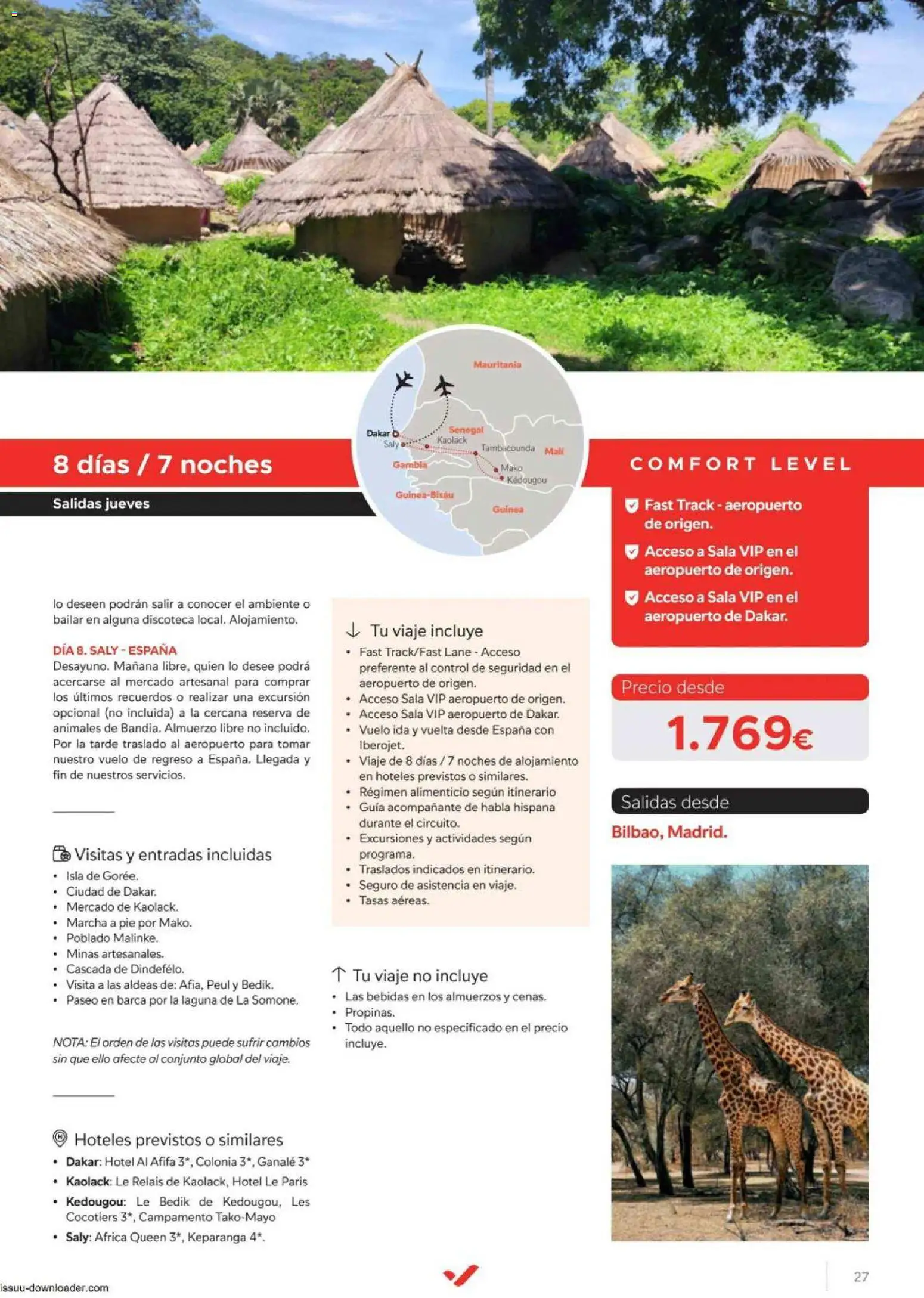 Halcón Viajes Comfort level 2026 │ válido desde el 04.06.2026 | Página: 27 | Productos: Colonia