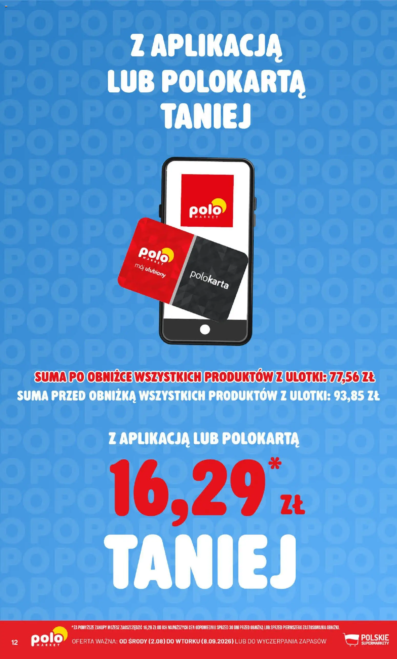 POLOmarket gazetka - Kupuj taniej od 02.09.2026 | Strona: 12
