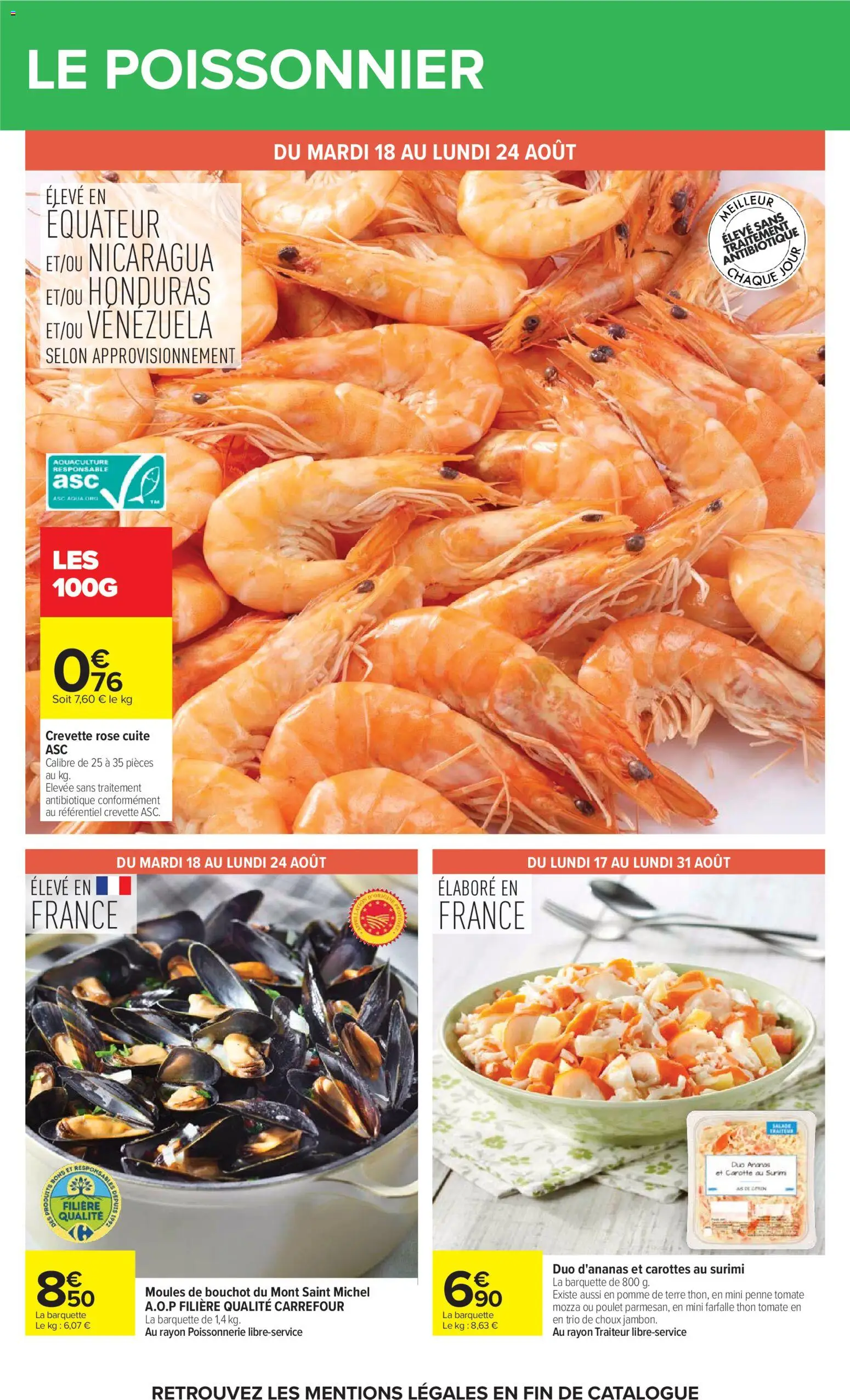 {H1} | Page: 15 | Produits: Moules, Pomme, Poissonnerie, Ananas