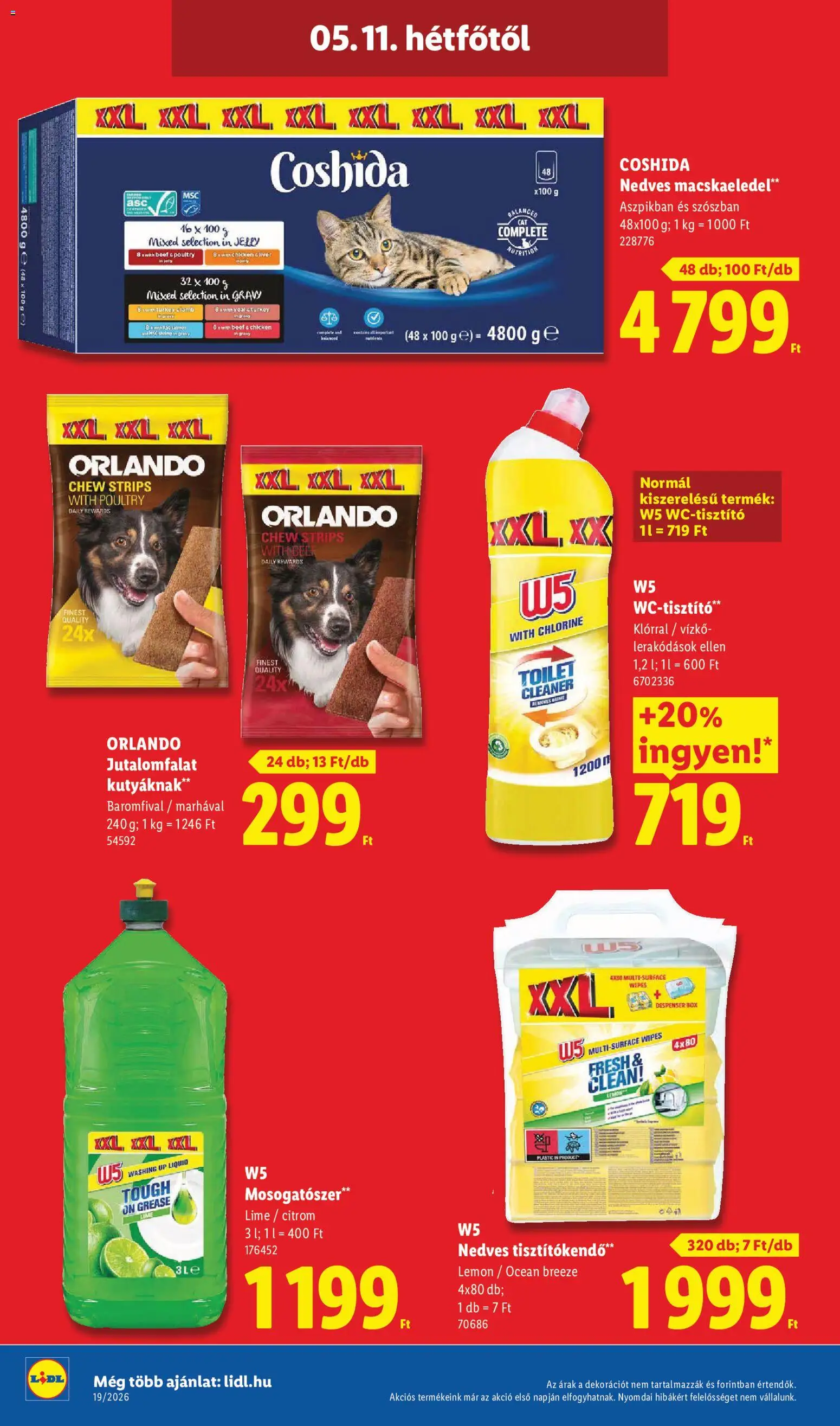 Lidl akciós ujság - amely érvényes a következő dátumtól: 07.05.2026 | Oldal: 74 | Termékek: Lime, Tisztítókendő, Mosogatószer, Citrom