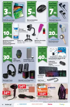 Pogląd oferty "E.Leclerc gazetka" - ważna od 30.06.2026 | Strona: 10 | Produkty: Kabel, Mleka, Golarka do ubrań, Spieniacz do mleka