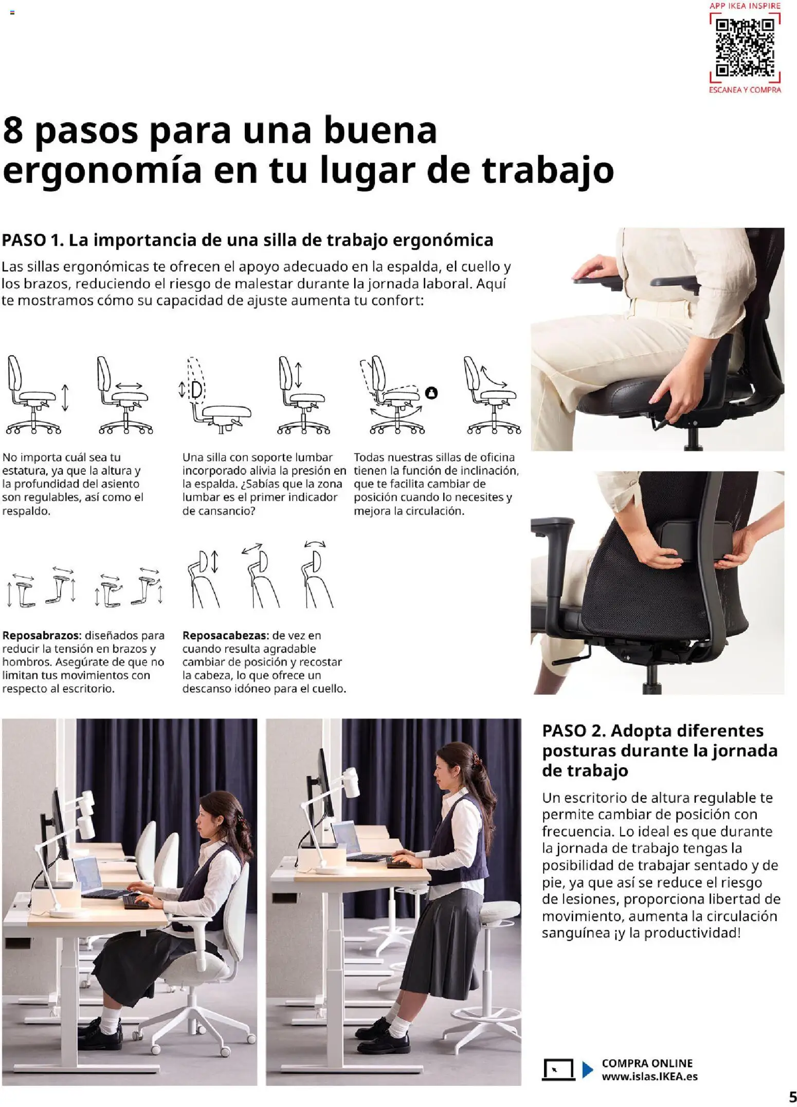 IKEA - Oficina profesional │ válido desde el 01/09/2026 | Página: 5 | Productos: Té, Silla