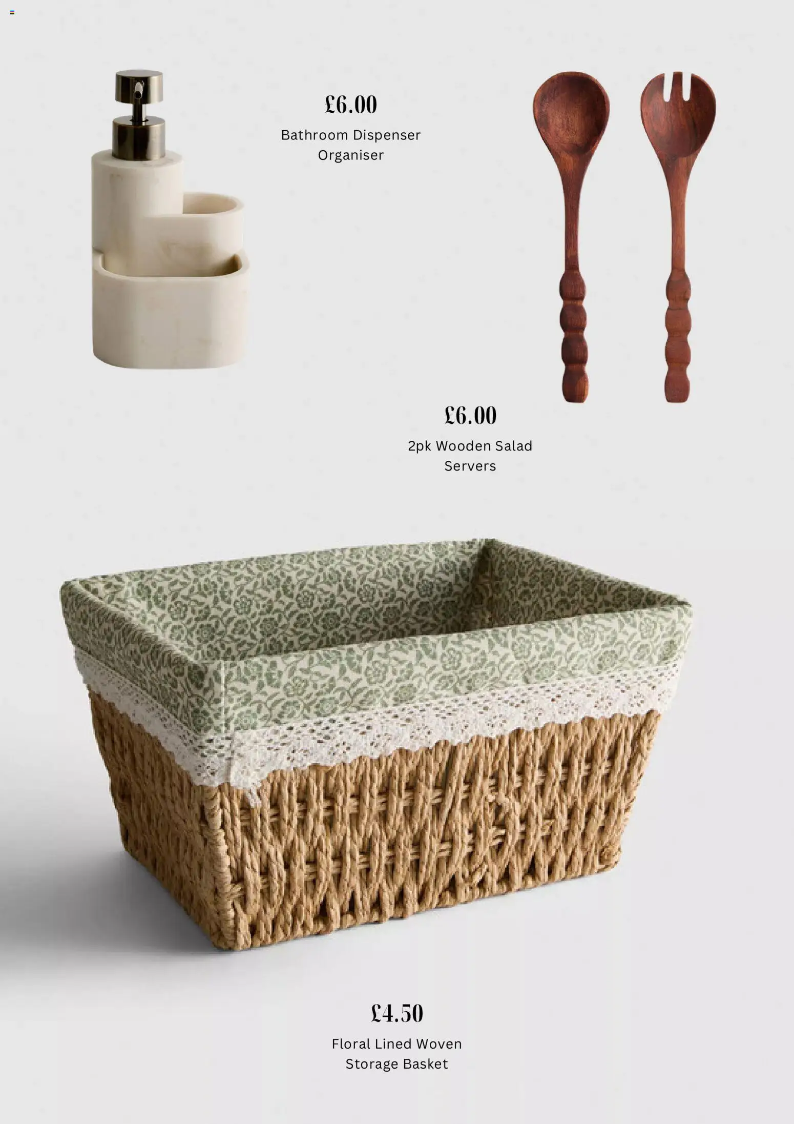 {H1} | Page: 5 | Products: Basket, Salad