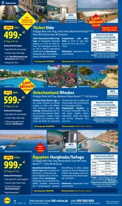 Lidl Reisen Prospekt ab 29.07.2026 gültig | Seite: 12