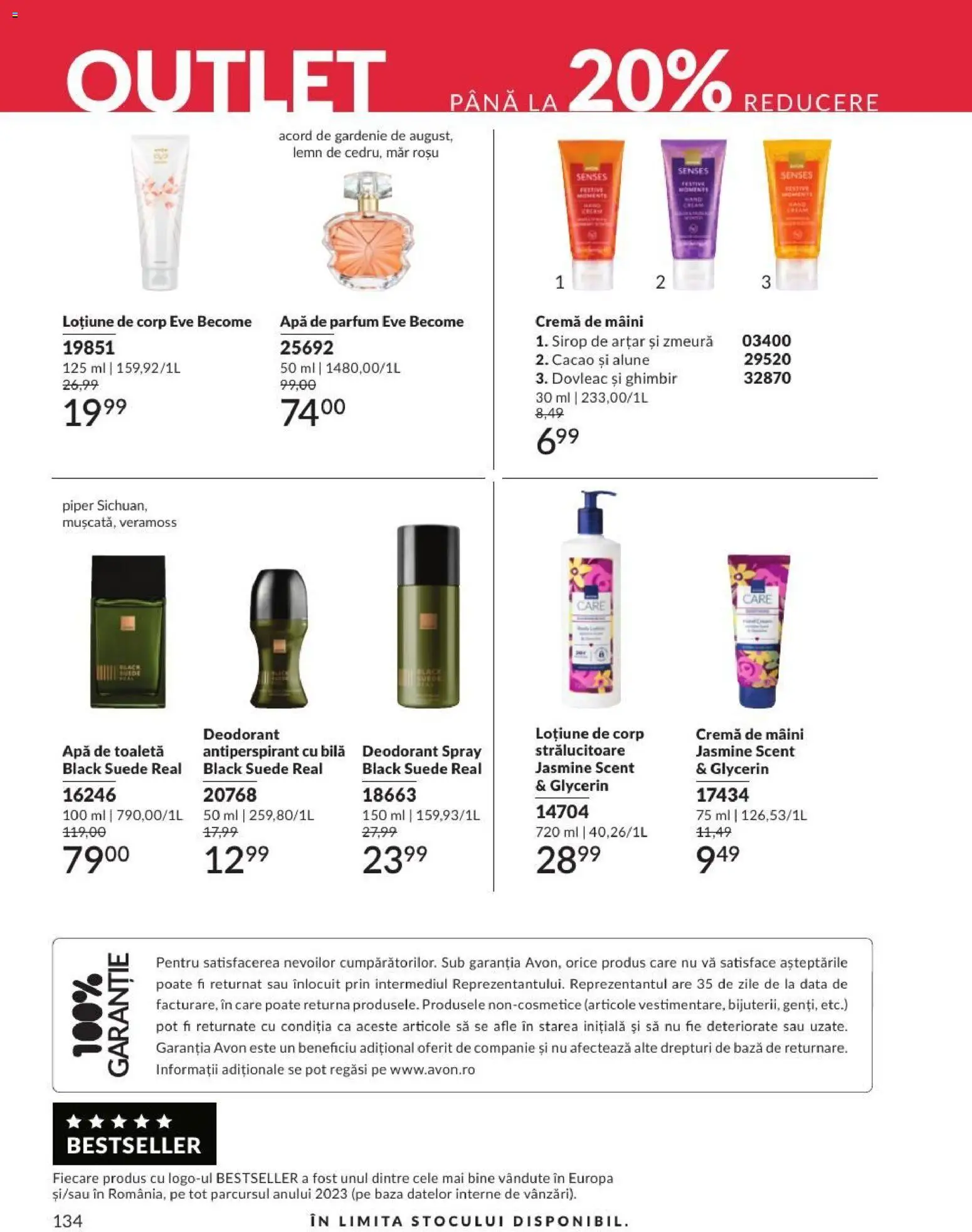 Noul catalog Avon – valabil de la 01.07.2026 | Pagină: 134