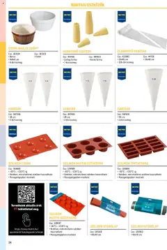 SZILIKON TORTAFORMA, -60°C-...+230°C-ig, Sütőben, mikrohullámú sütőben használható, Mosogatógépben mosható - amely érvényes a következő dátumtól: 2025.02.17. | Oldal: 34 | Termékek: Sütőforma, Edény, Tortaforma, Muffin