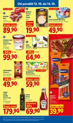 Náhled letáku MADETA Sýrařův výběr Gouda, 100 g od 12.10.2026 | Strana: 21 | Produkty: Nanuk, Olivový olej, Sýr, Kečup
