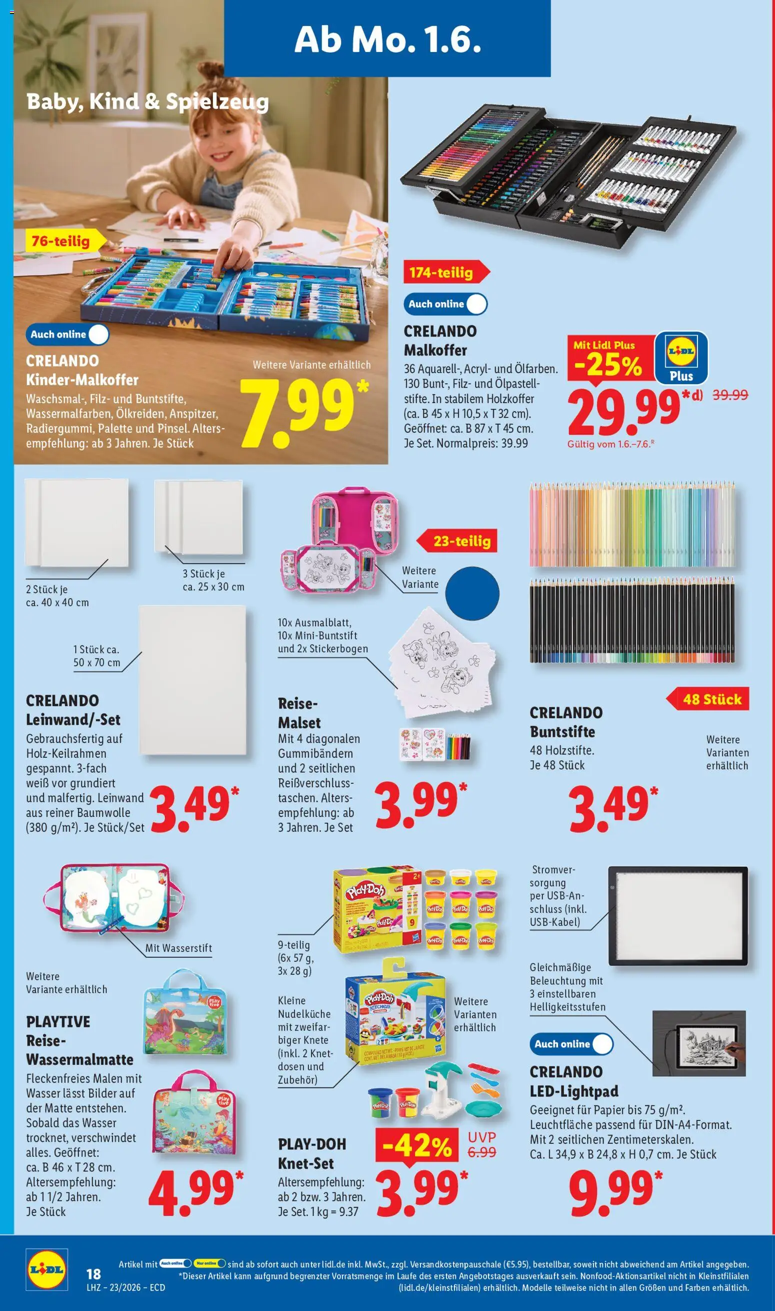 Lidl Prospekt – gültig ab 01.06.2026 | Seite: 10 | Produkte: Bilder, Wasser
