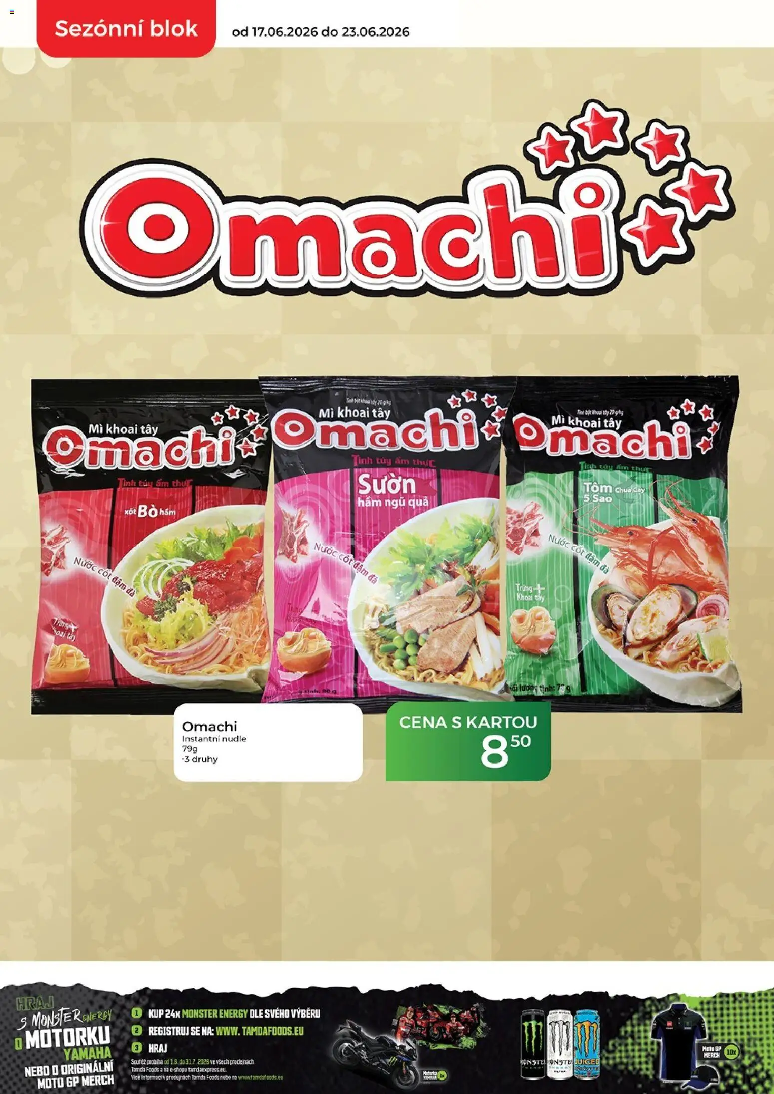 Tamda Foods leták od 17.06.2026 | Strana: 10 | Produkty: Monster, Blok, Monster Energy, Nudle