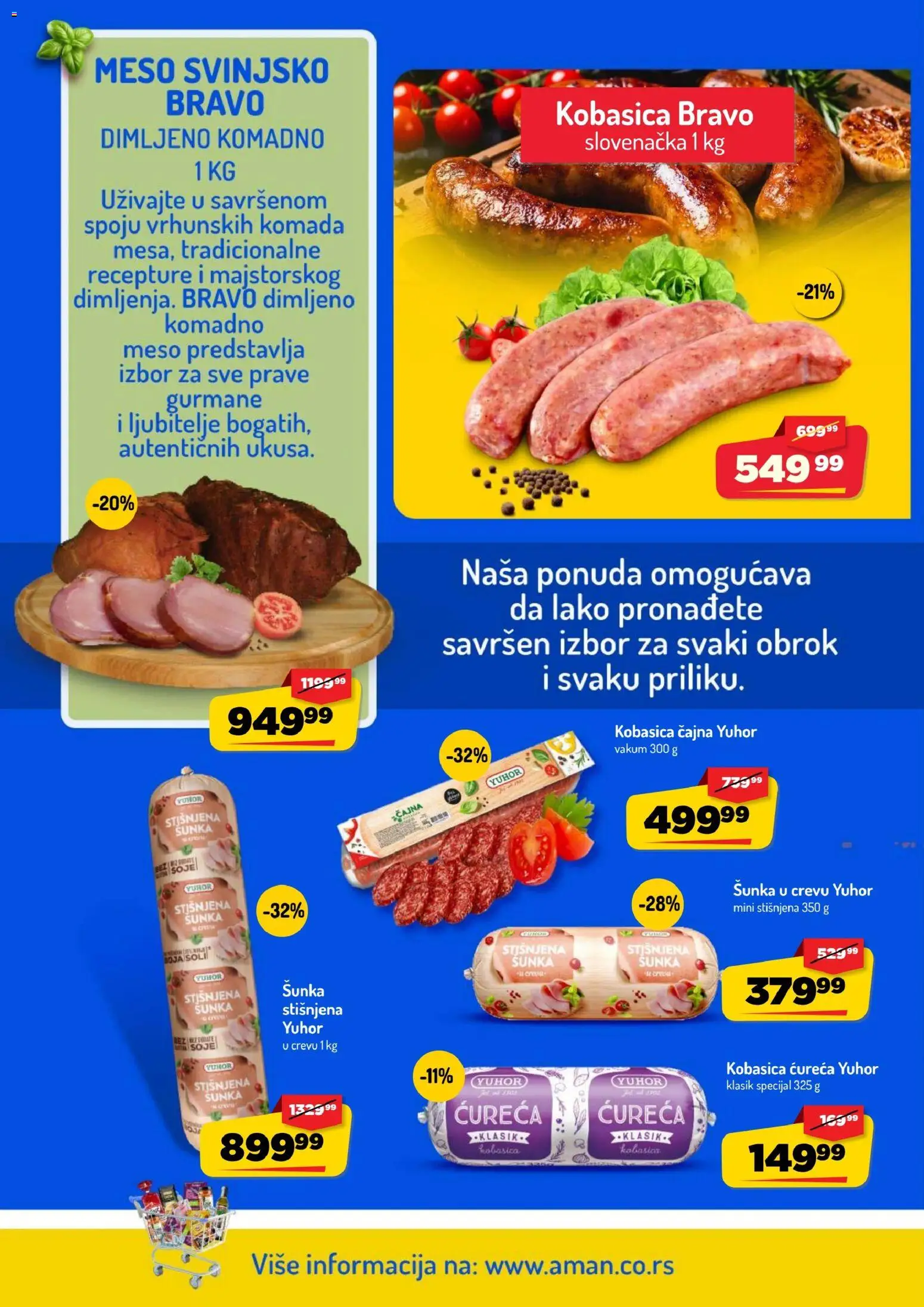 Aman katalog - važi od 31.08.2026 | Strana: 2 | Proizvode: Meso, Šunka, Kobasica