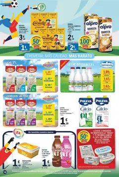 Vista previa E.Leclerc folleto Gool válido desde el 03.06.2026 | Página: 14 | Productos: Leche sin lactosa, Leche entera, Leche, Φρυγανιές σικάλεως