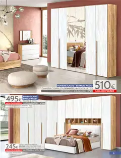 Anteprima del volantino Mondo Convenienza volantino valido a partire dal 01.04.2026 | Pagina: 7 | Prodotti: Letto matrimoniale, Contenitore, Letto, Armadio