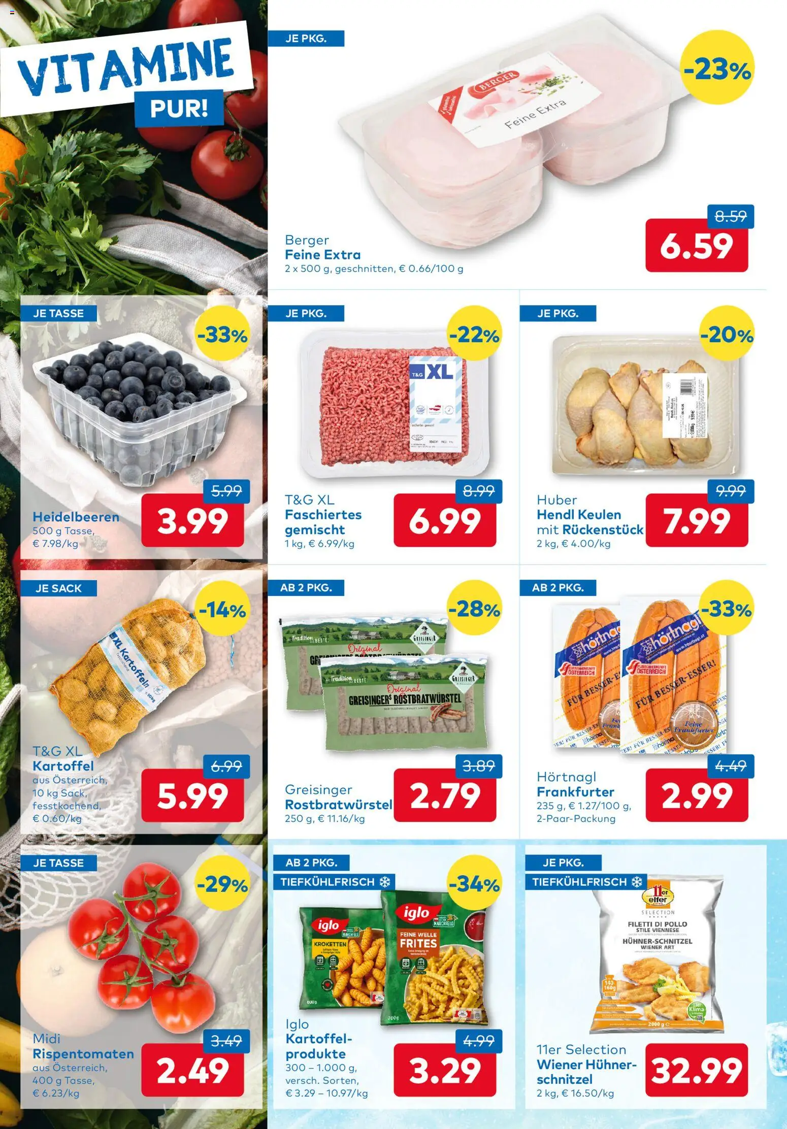 T&G Flugblatt gültig ab 21.05.2026 | Seite: 2 | Produkte: Kartoffeln