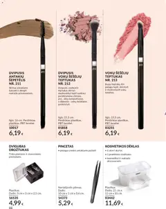 AVON leidinys galioja nuo 01.05.2026 | Puslapis: 66 | Prekių: Drožtukas, Šepetėlis, Teptukas, Dėklas
