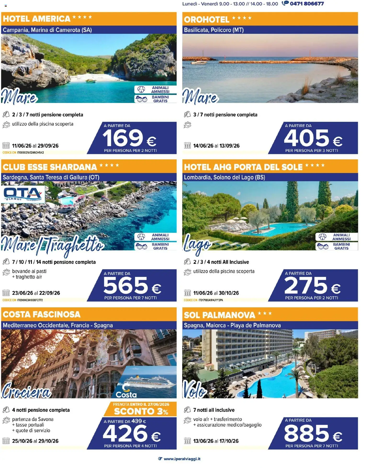 Volantino Iperal del 04.06.2026 | Pagina: 3 | Prodotti: Piscina, The