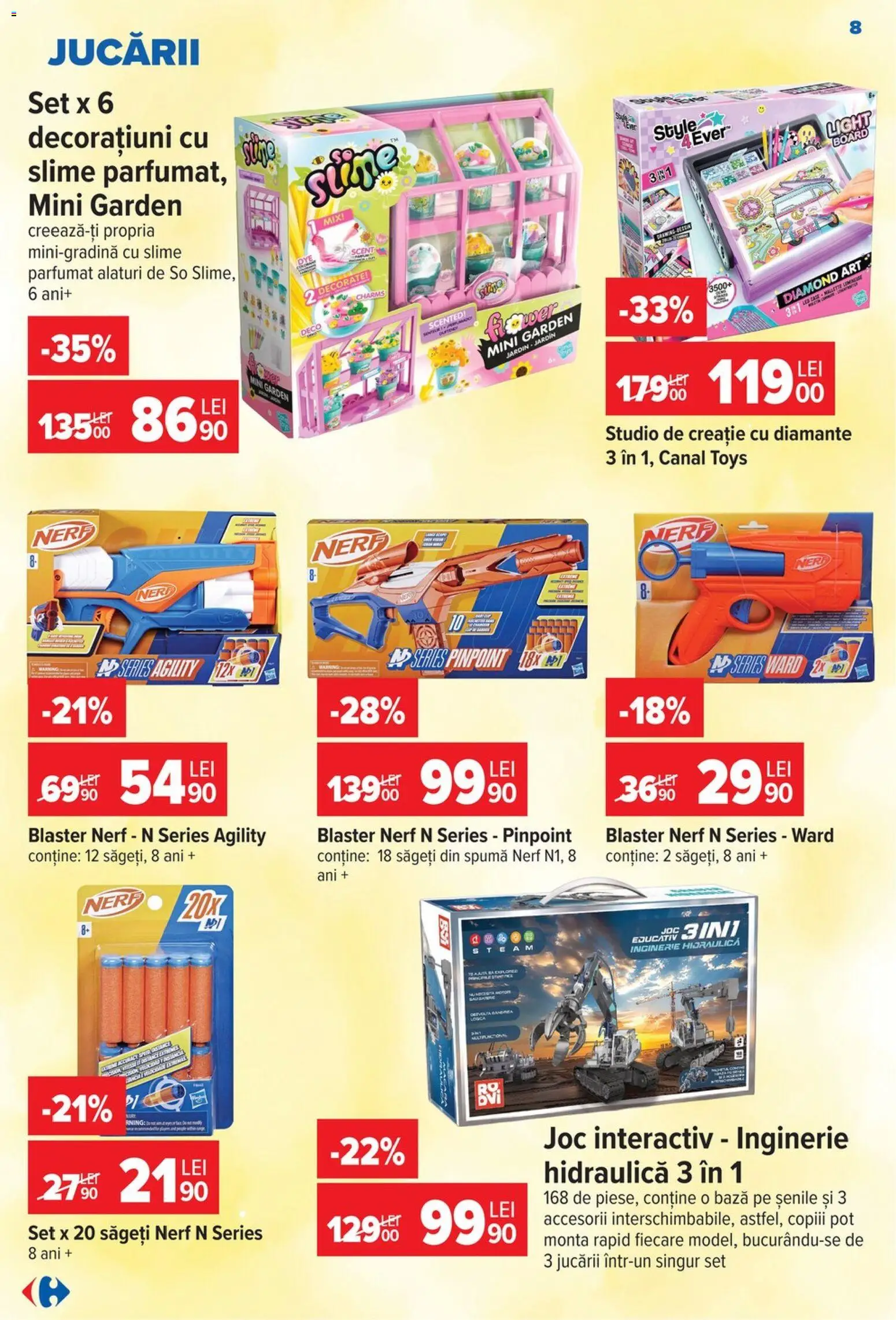 Noul catalog Carrefour – valabil de la 17.06.2026 | Pagină: 9 | Produse: Delgeç, Joc
