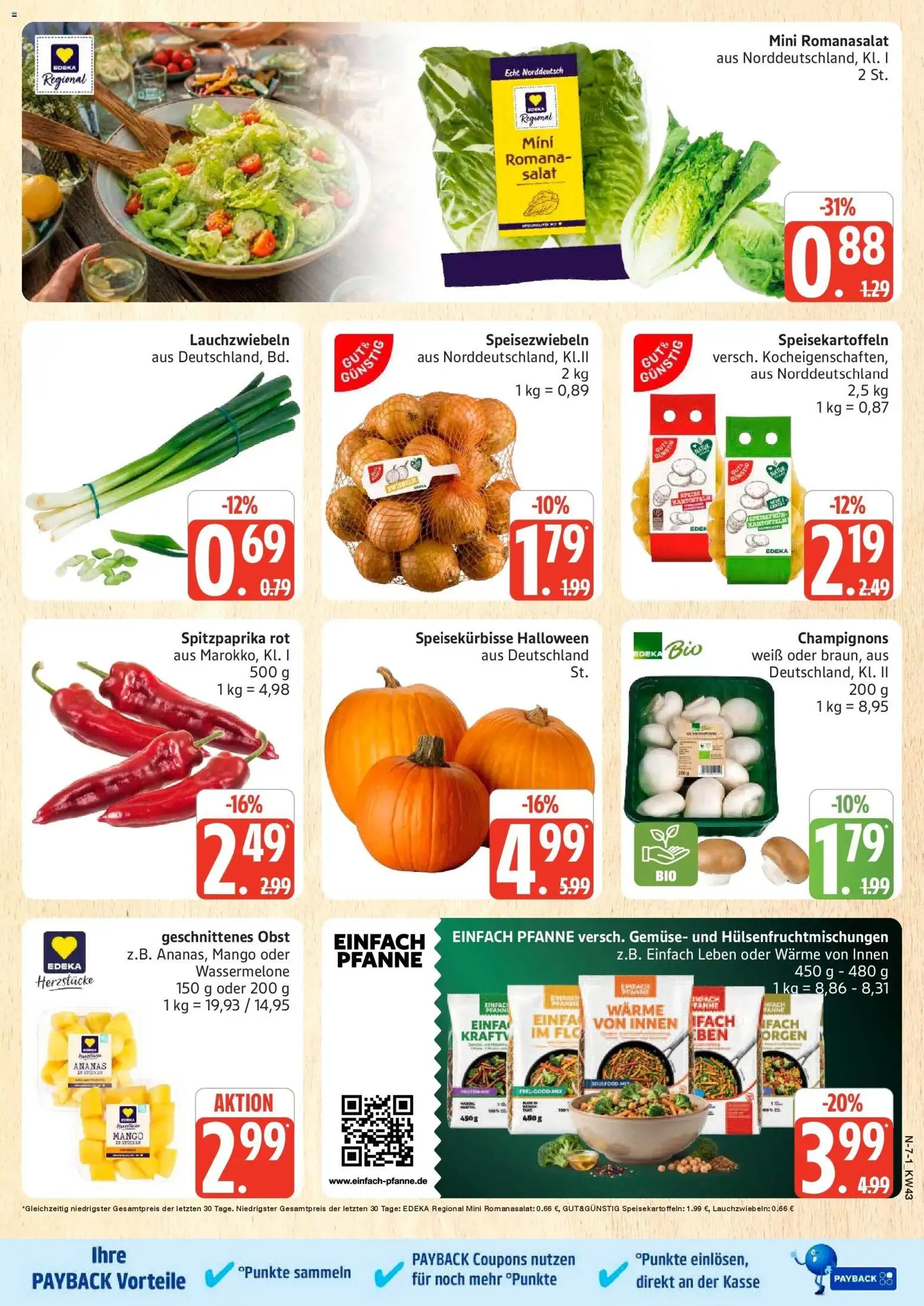 Marktkauf Prospekt Buxtehude (ab 19.10.2026) » Angebote online | Seite: 7 | Produkte: Ananas, Champignons, Mango, Geschnittenes Obst