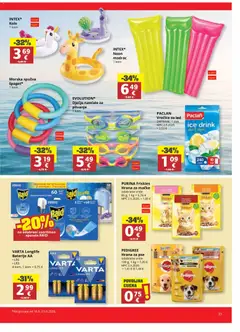 Ribola Katalog - Pregled kataloga iz trgovine Ribola, vrijedi od 10.06.2026 | Stranica: 23 | Proizvodi: Madrac, Spužva, Vrećice za led, Hrana za mačke