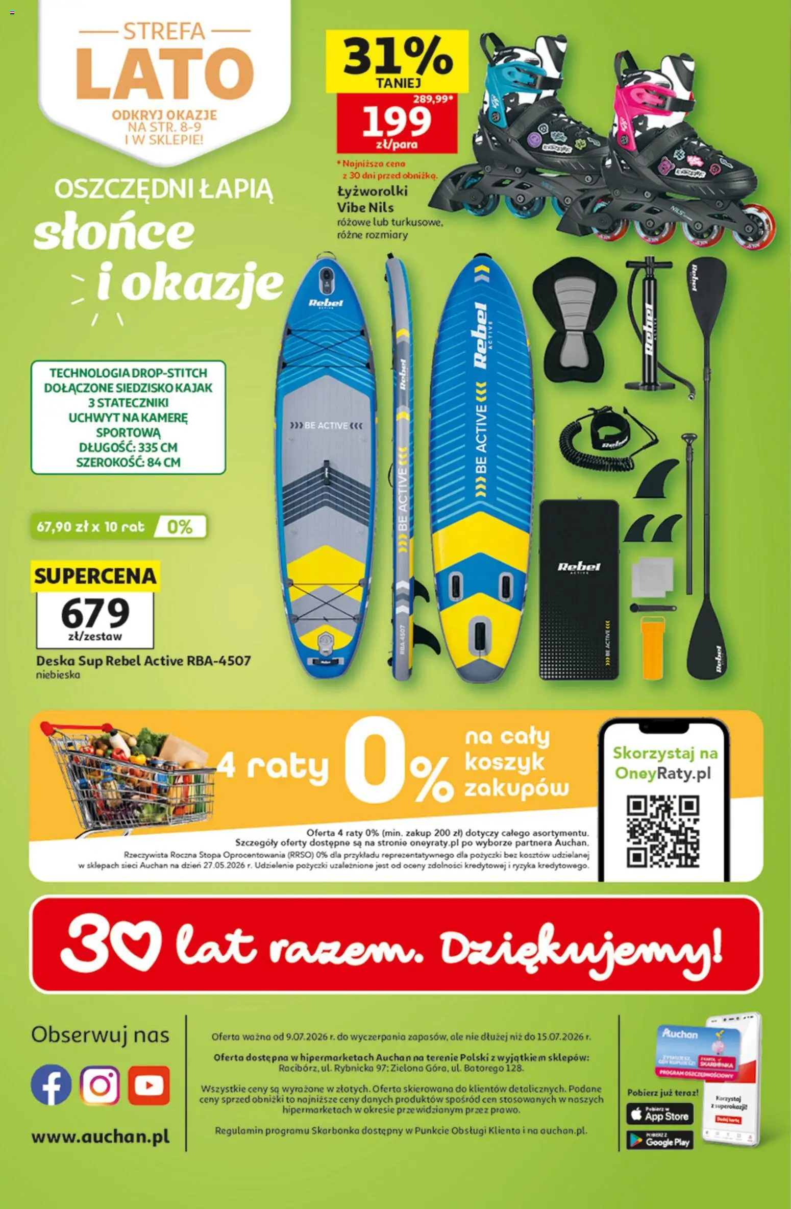 Auchan gazetka - 30 Lat Hipermarket od 09.07.2026 | Strona: 41