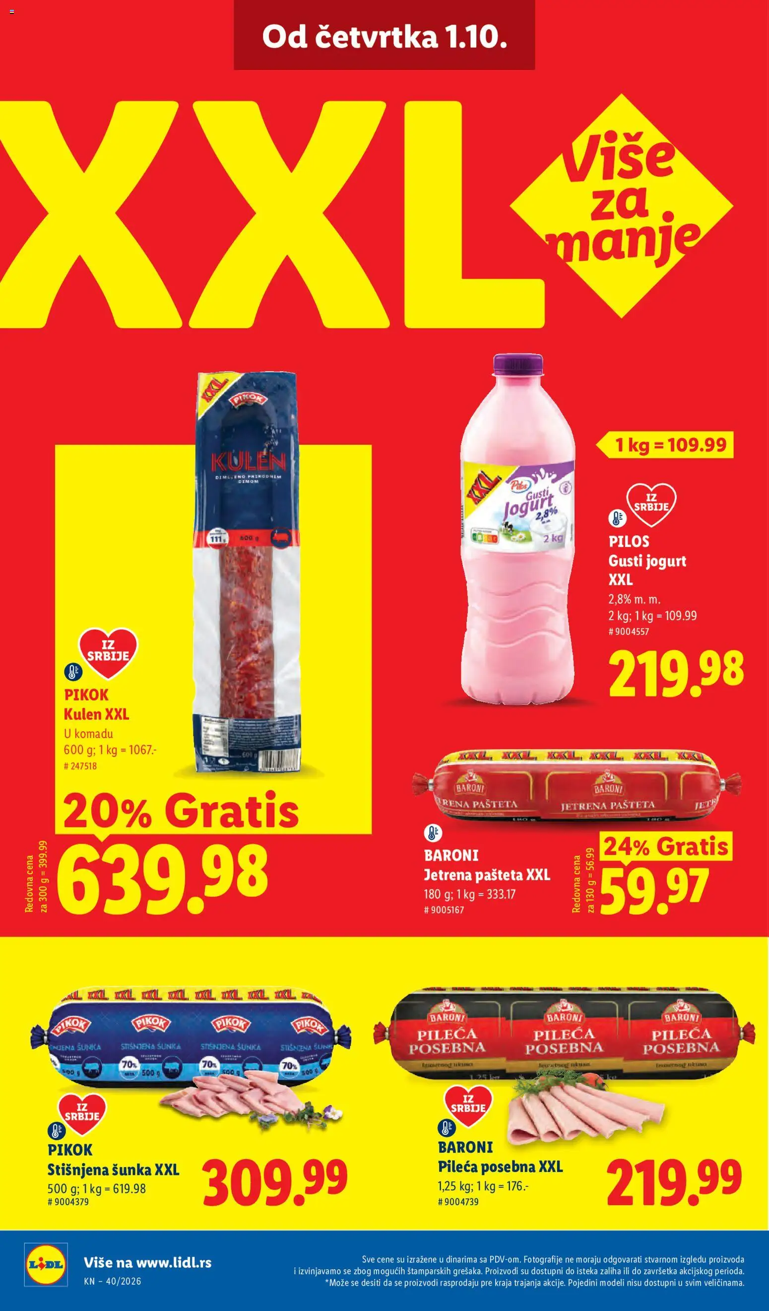 Lidl katalog - važi od 01.10.2026 | Strana: 56