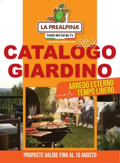 Anteprima del volantino La Prealpina volantino Arredo Esterno valido a partire dal 08.06.2026