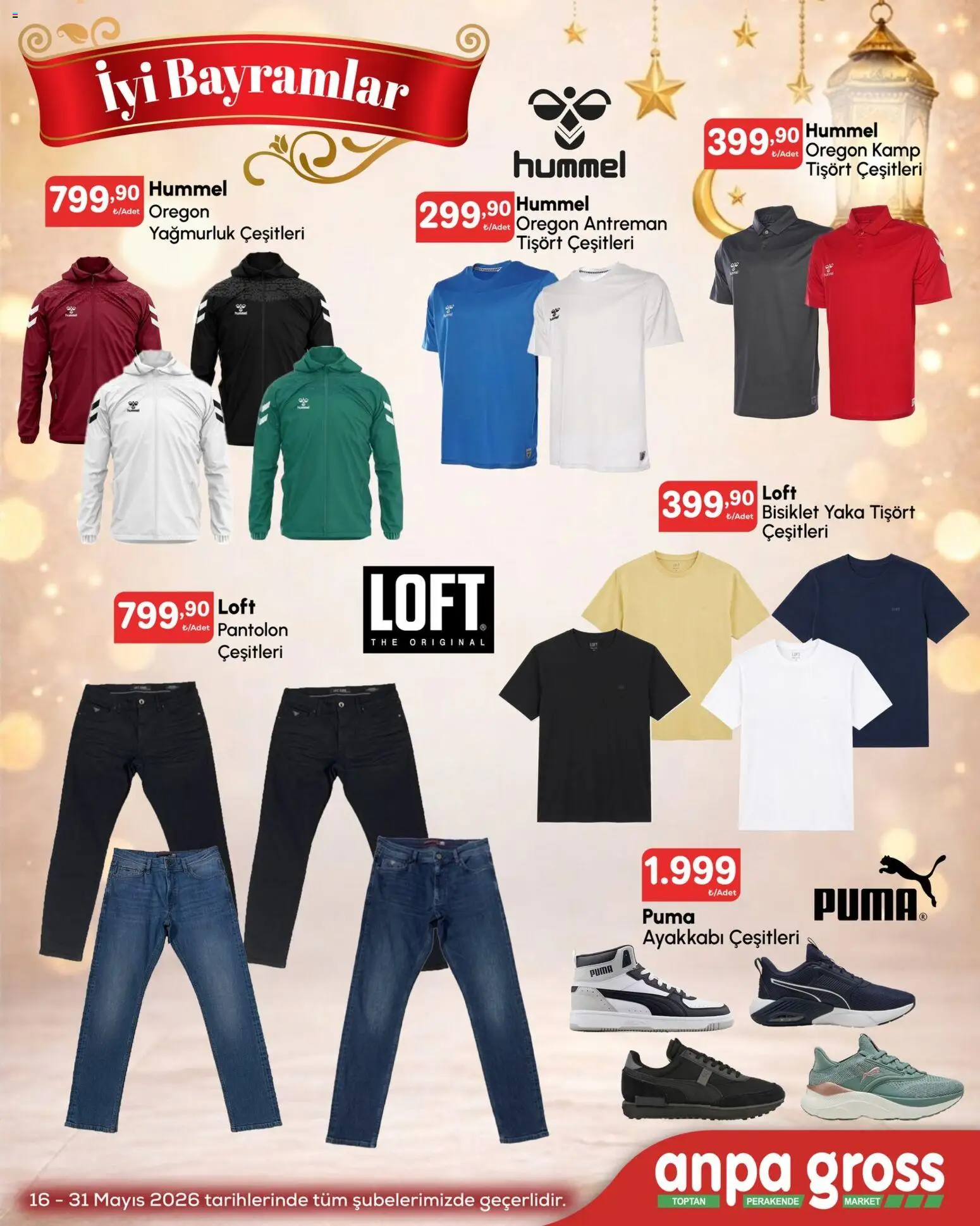 Anpa Gross Katalog - 16.05.2026 tarihinden itibaren geçerlidir | Sayfa: 6 | Ürünler: Tişört, Pantolon