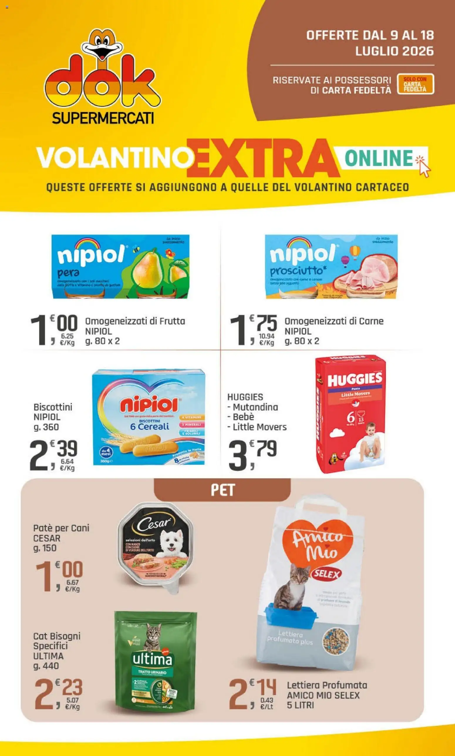 Volantino DOK del 09/07/2026 | Pagina: 21 | Prodotti: Paté, Manzo, Cereali, Verdure