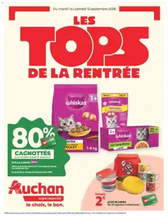 Auchan - Prévisualisation de Auchan Tops rentrée supers valide à partir de 01/09/2026