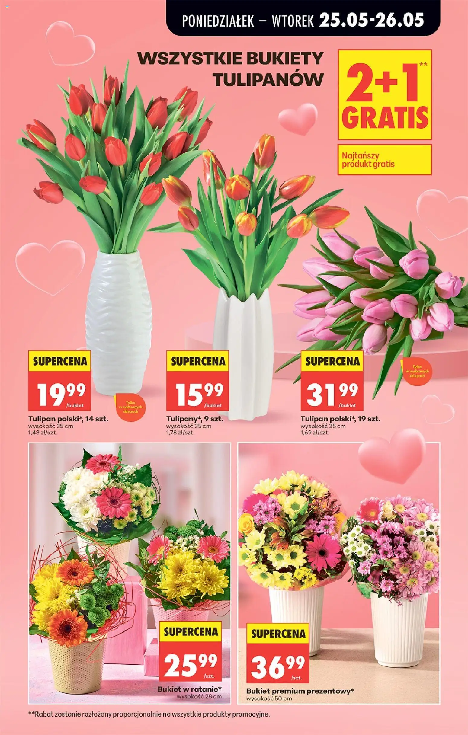 Biedronka Polsko leták od 25.05.2026 | Strana: 15 | Produkty: Tulipány