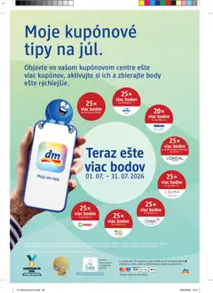dm drogerie leták platný od 01.07.2026 | Strana: 32