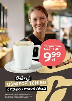 Pogląd oferty "Tchibo promocje" - ważna od 05.05.2026 | Strona: 16 | Produkty: Tchibo, Cappuccino