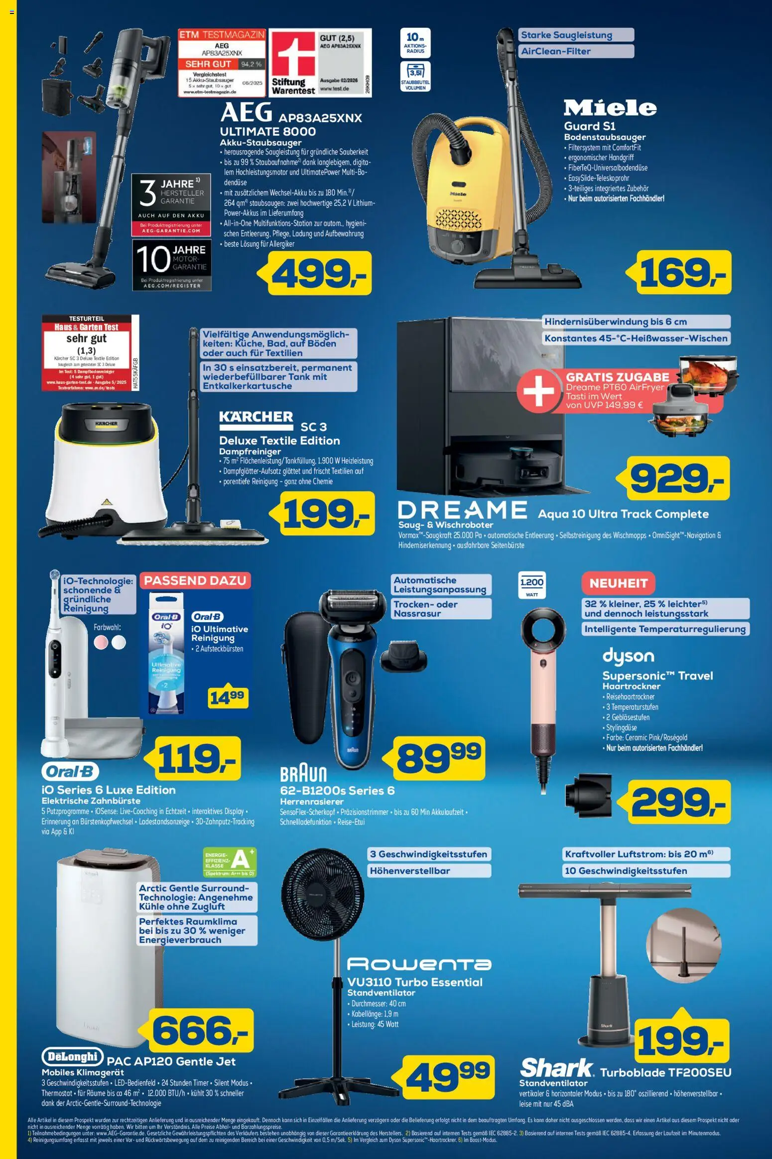 Euronics  Aktueller Prospekt – gültig ab 24.06.2026 | Seite: 4 | Produkte: Dyson, AEG, Elektrische zahnbürste, Klimagerät